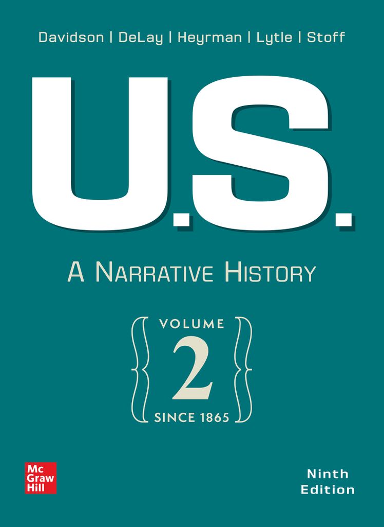 Cover image for US: A Narrative History, Volume 2: Since 1865