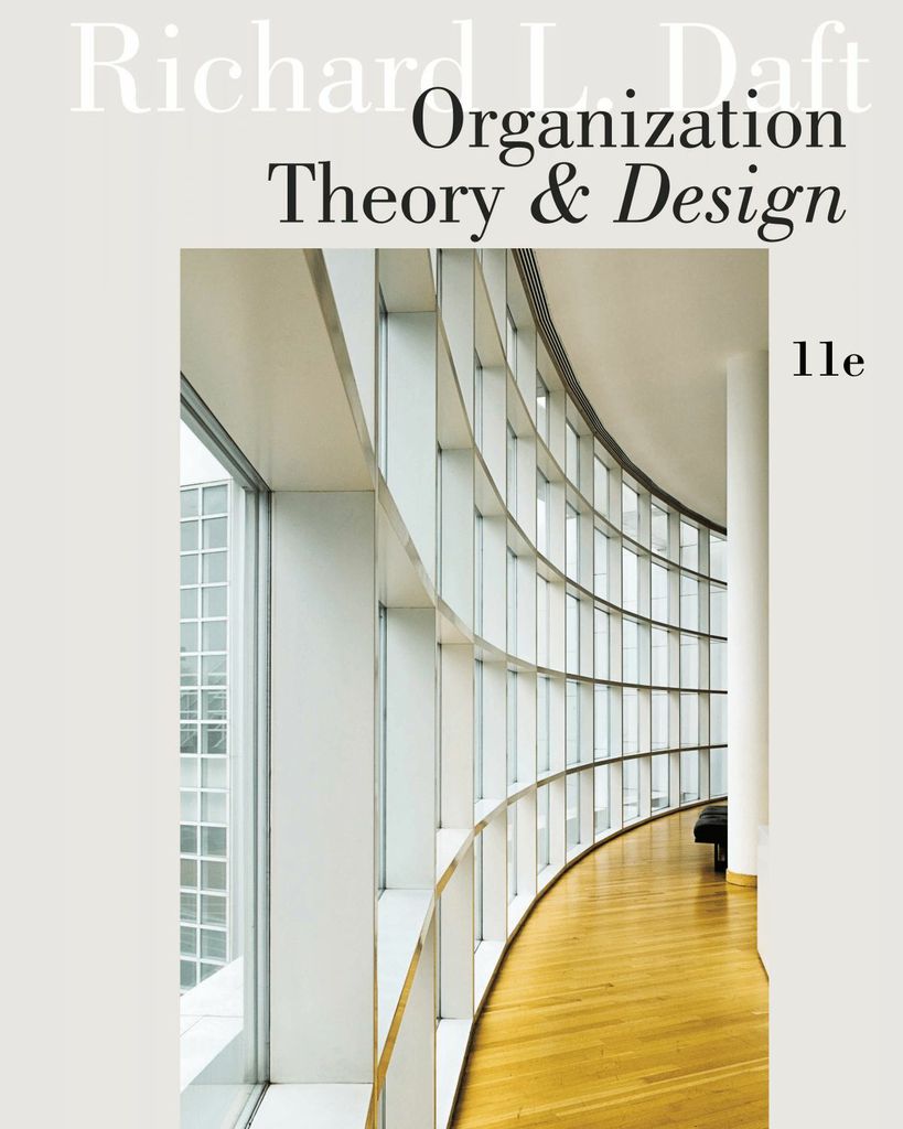 Organization Theory and Design