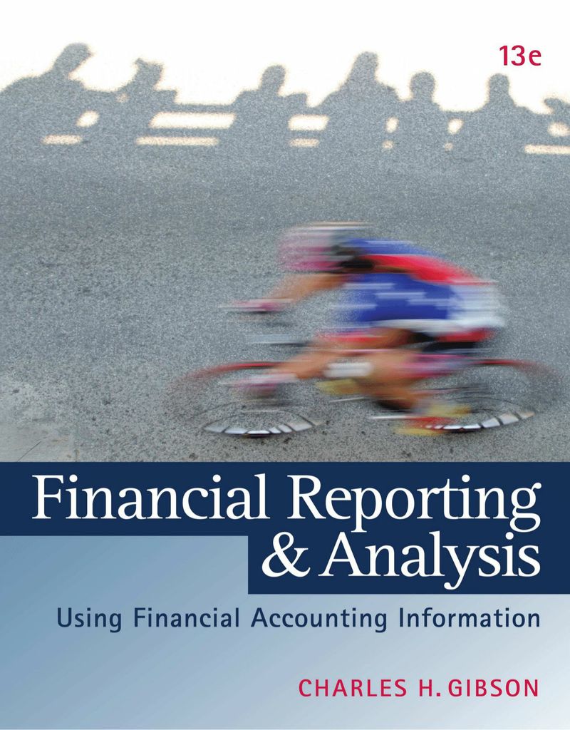 Financial Reporting and Analysis