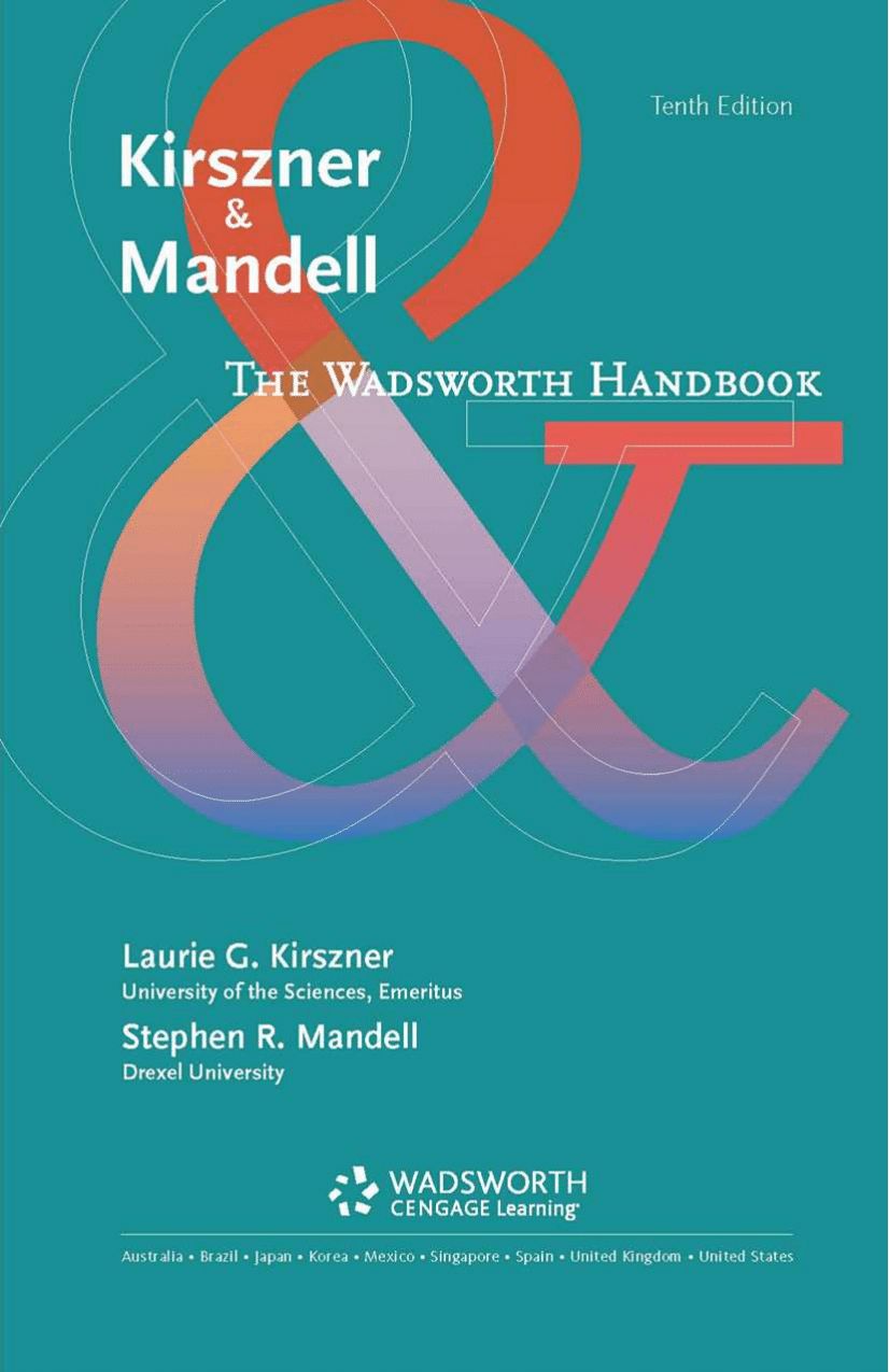 The Wadsworth Handbook