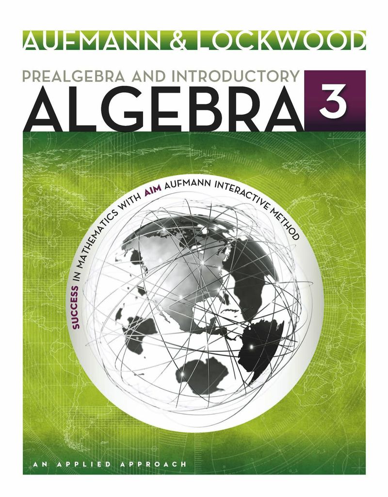 Prealgebra and Introductory Algebra: An Applied Approach