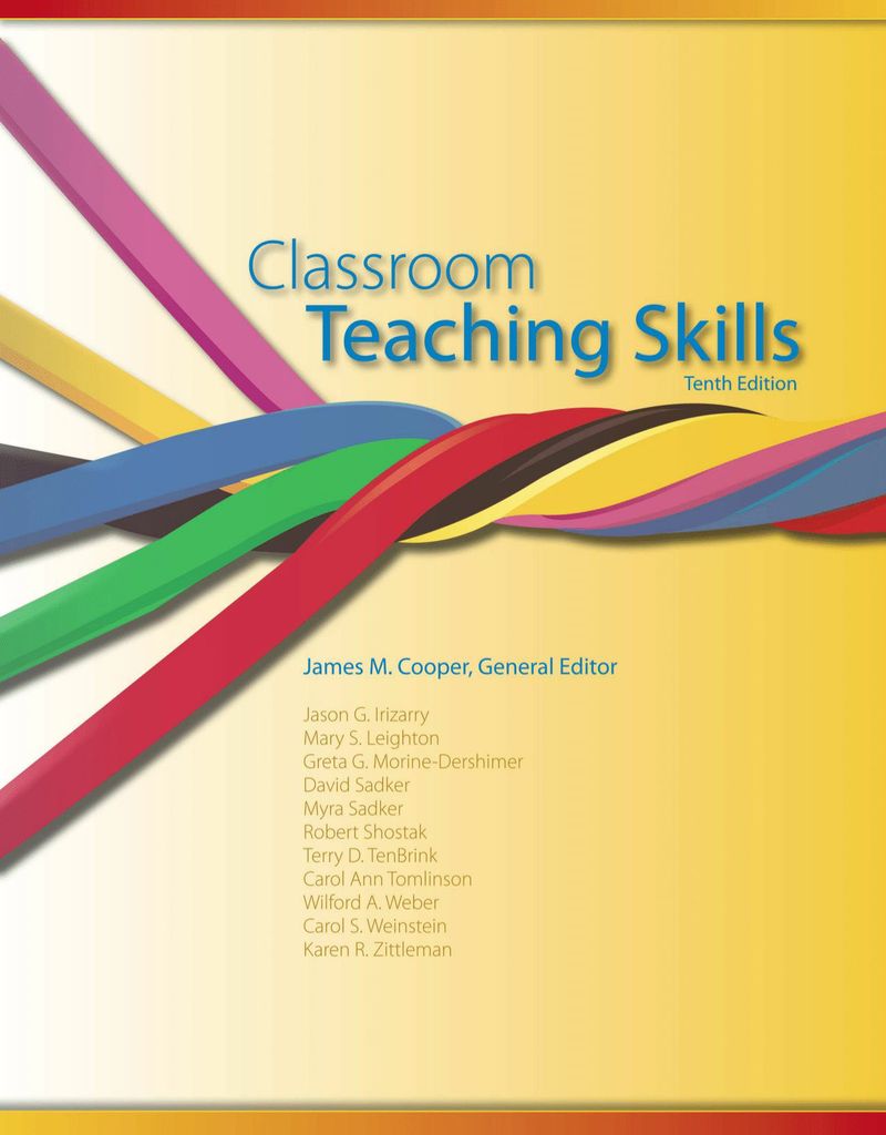 Classroom Teaching Skills