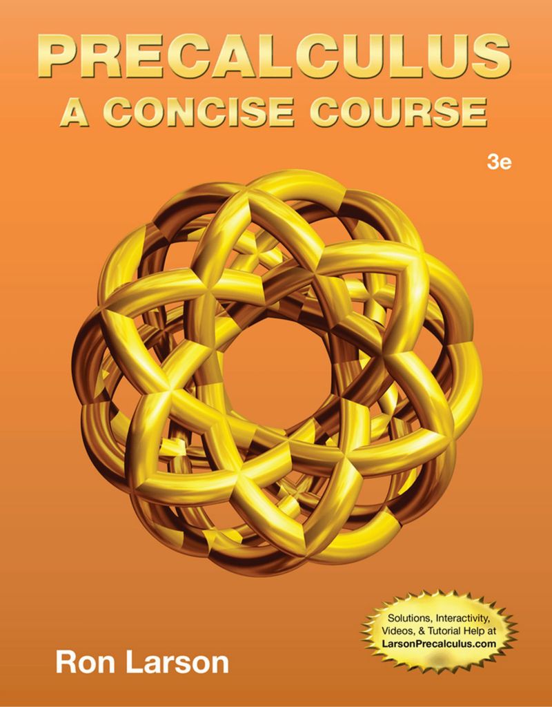 Precalculus: A Concise Course