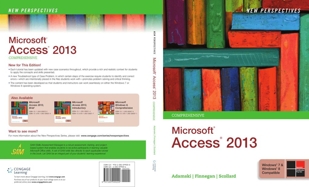 New Perspectives on Microsoft Access 2013, Comprehensive