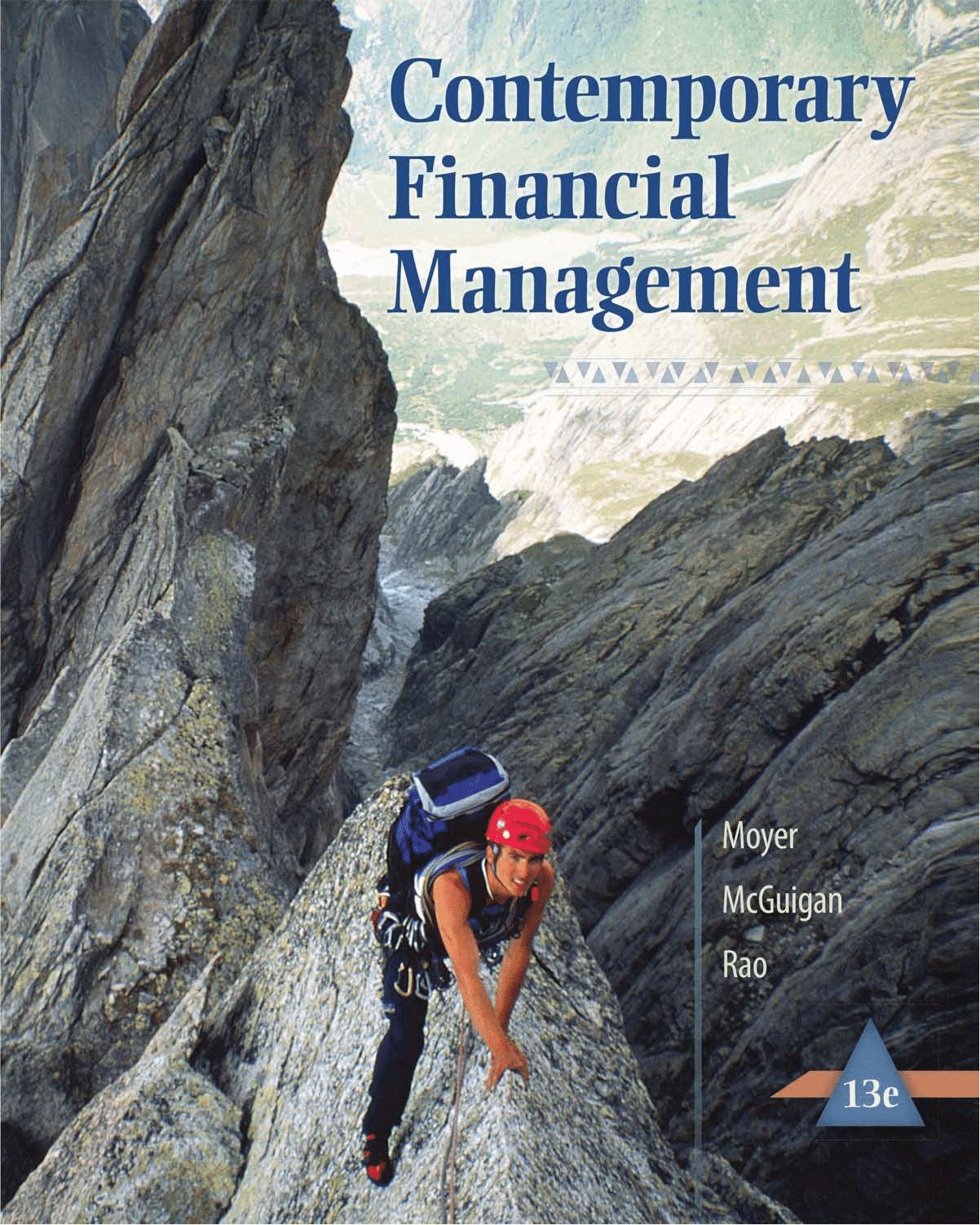 Contemporary Financial Management