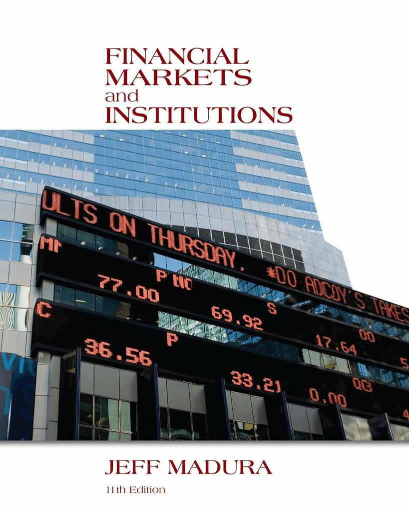 Financial Markets and Institutions