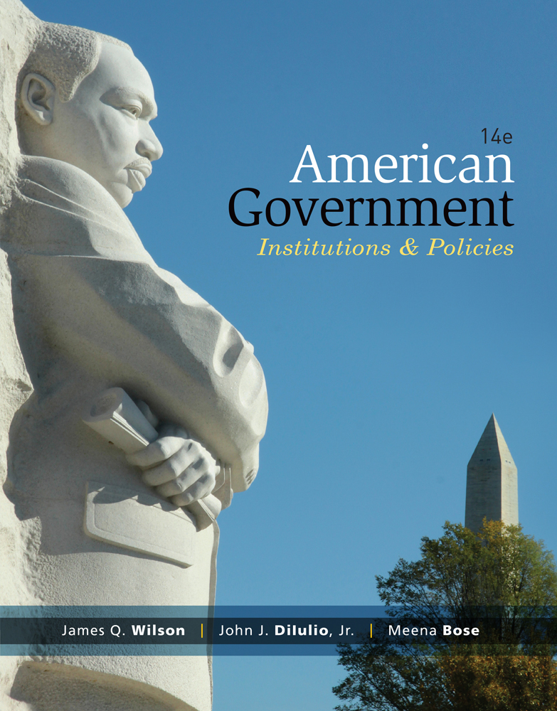 American Government: Institutions and Policies