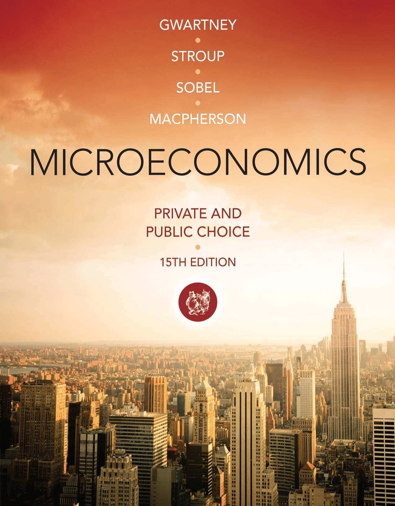 Microeconomics: Private and Public Choice