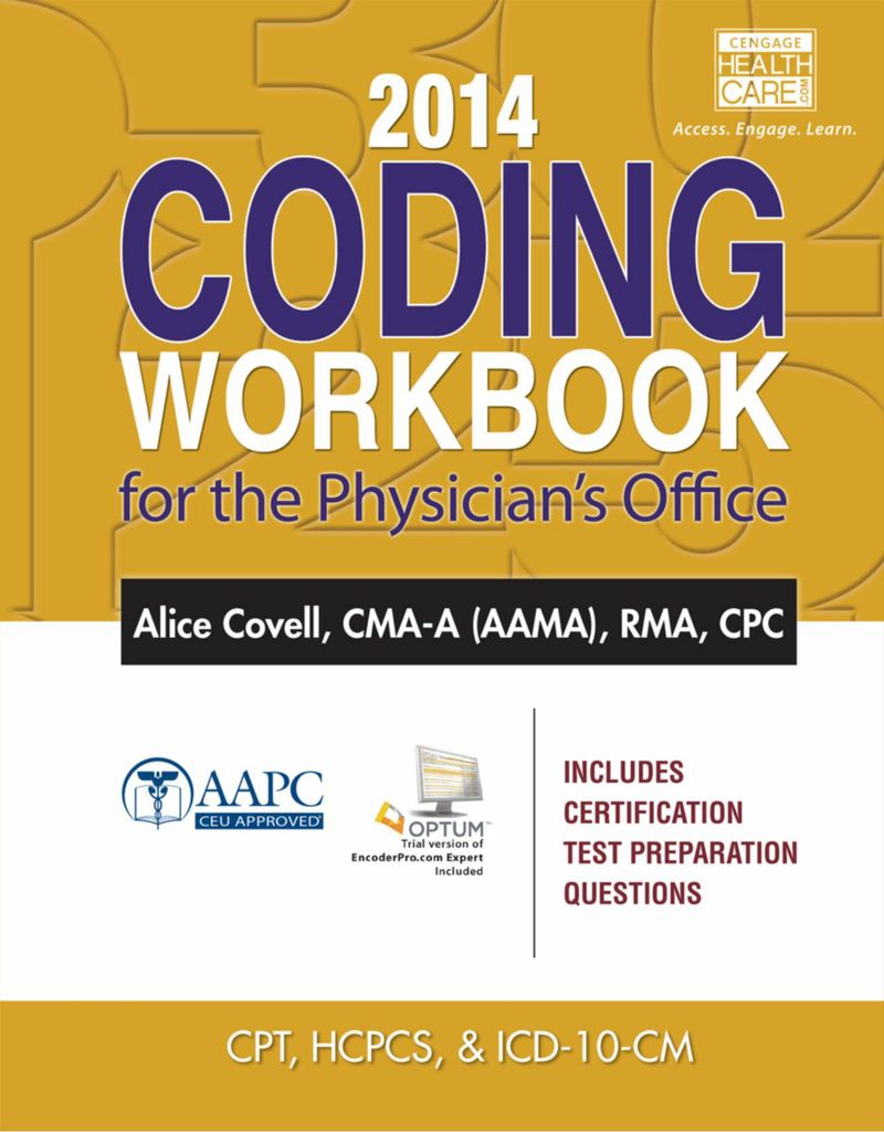 2014 Coding Workbook for the Physician's Office