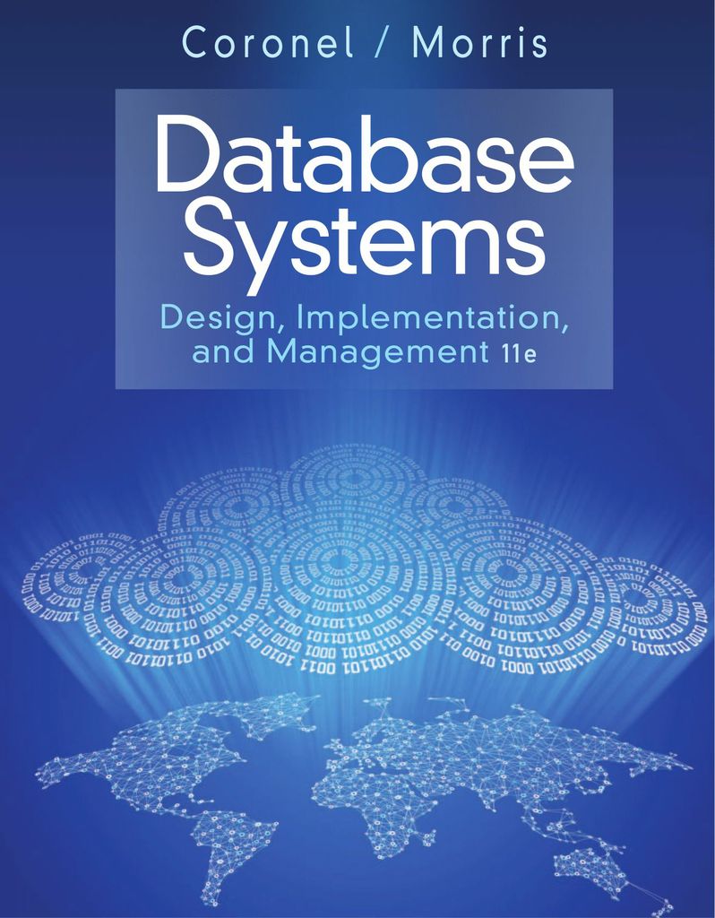 Database Systems: Design, Implementation, & Management