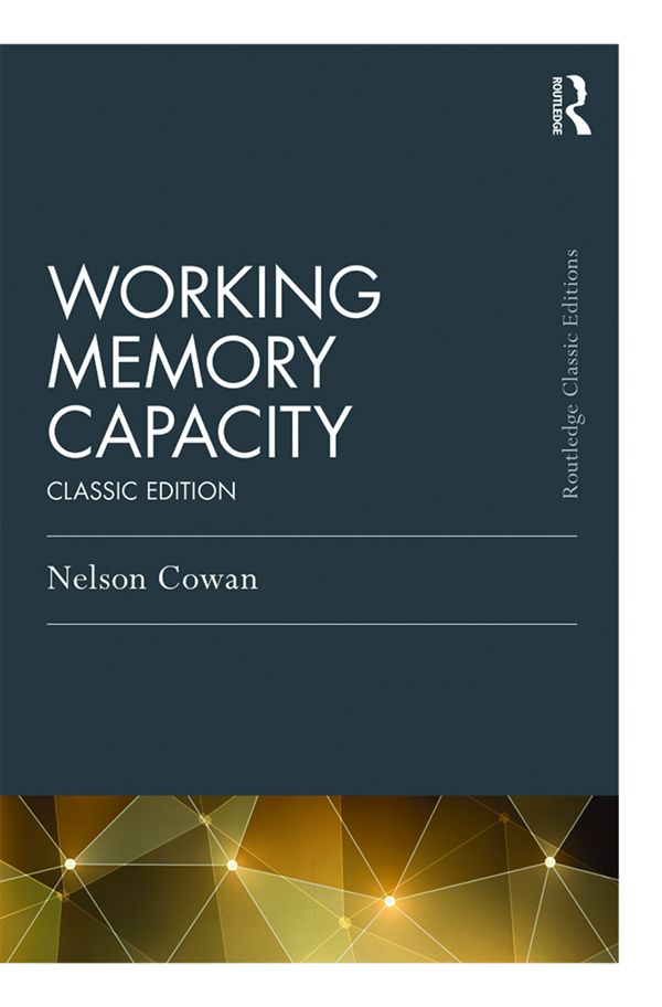 Cover image for Working Memory Capacity