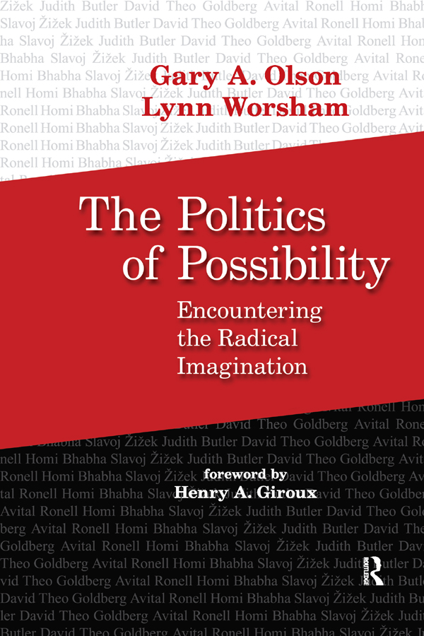 Cover image for Politics of Possibility