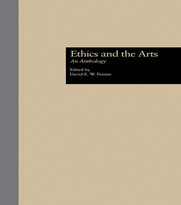 Cover image for Ethics and the Arts