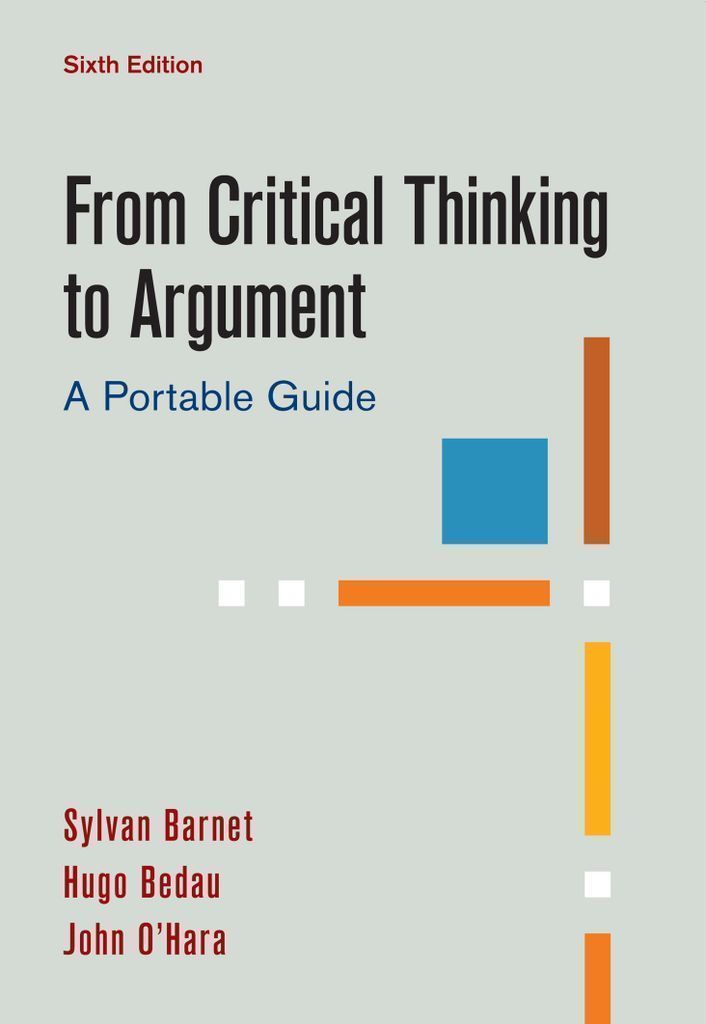 from critical thinking to argument 6th edition pdf reddit