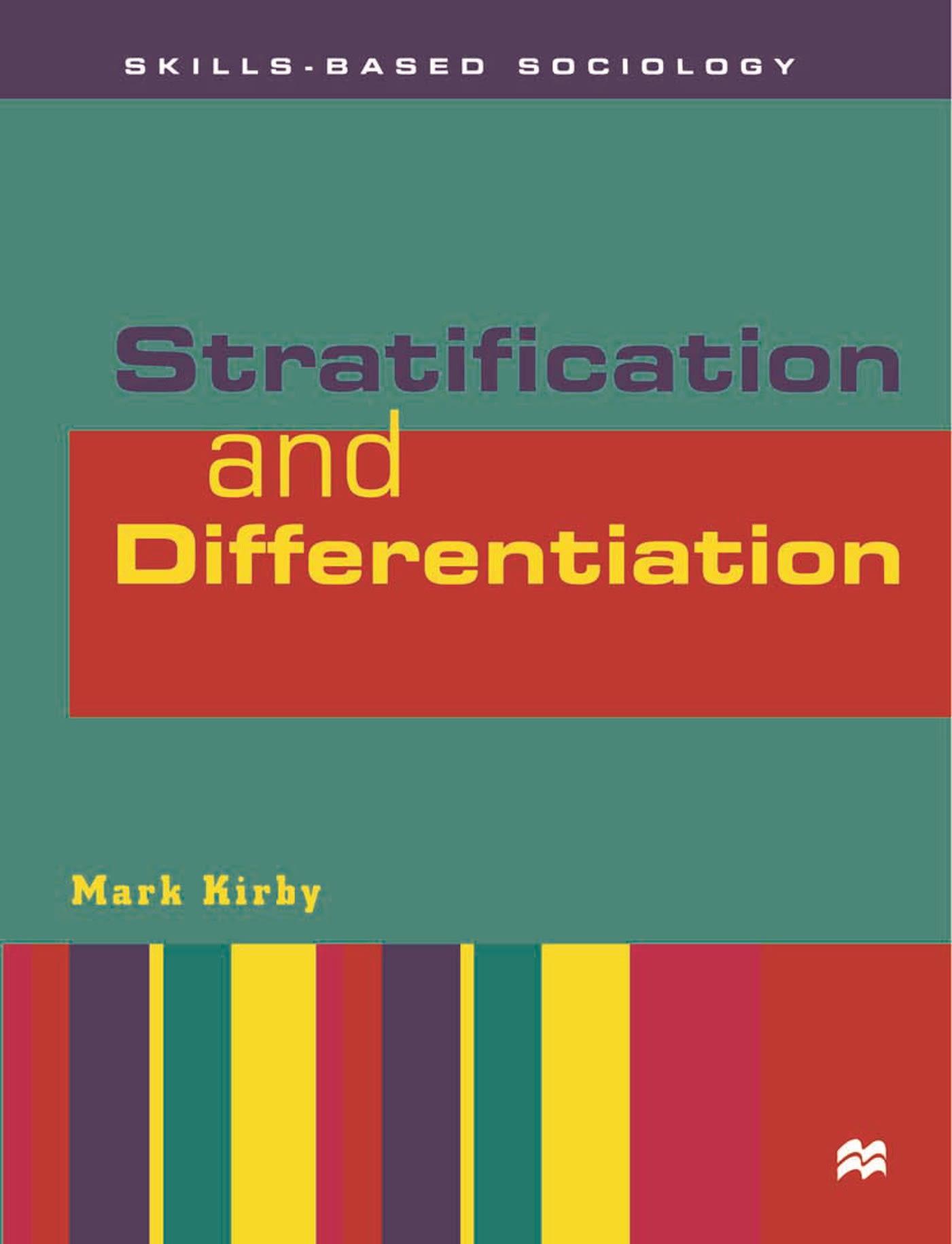 Cover image for Stratification and Differentiation