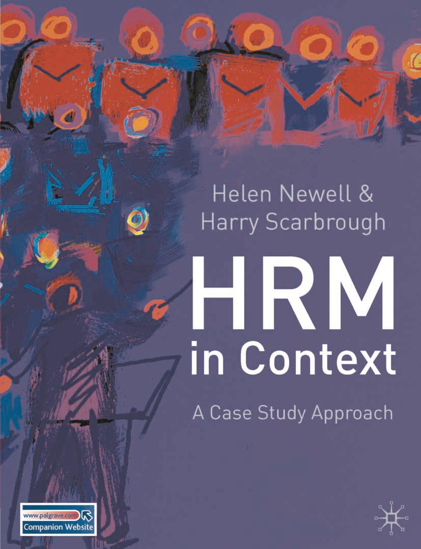 Cover image for Human Resource Management in Context