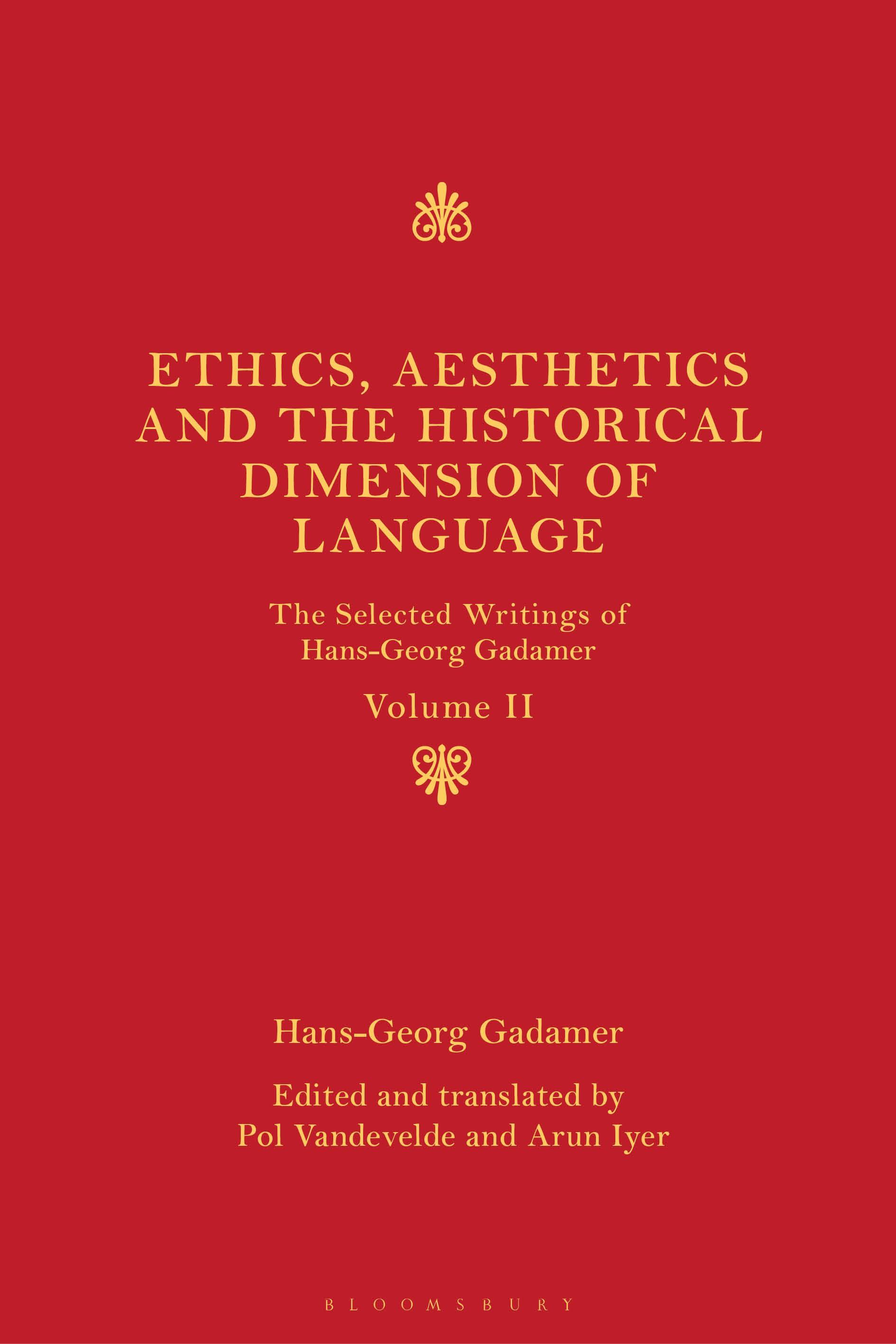 Cover image for Ethics, Aesthetics and the Historical Dimension of Language