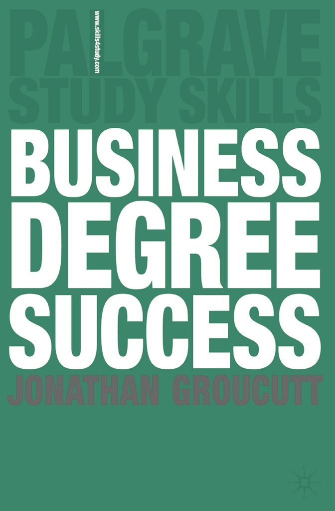 Cover image for Business Degree Success