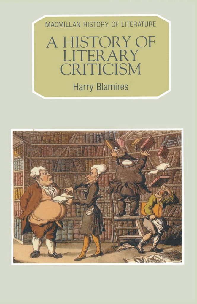 Cover image for A History of Literary Criticism
