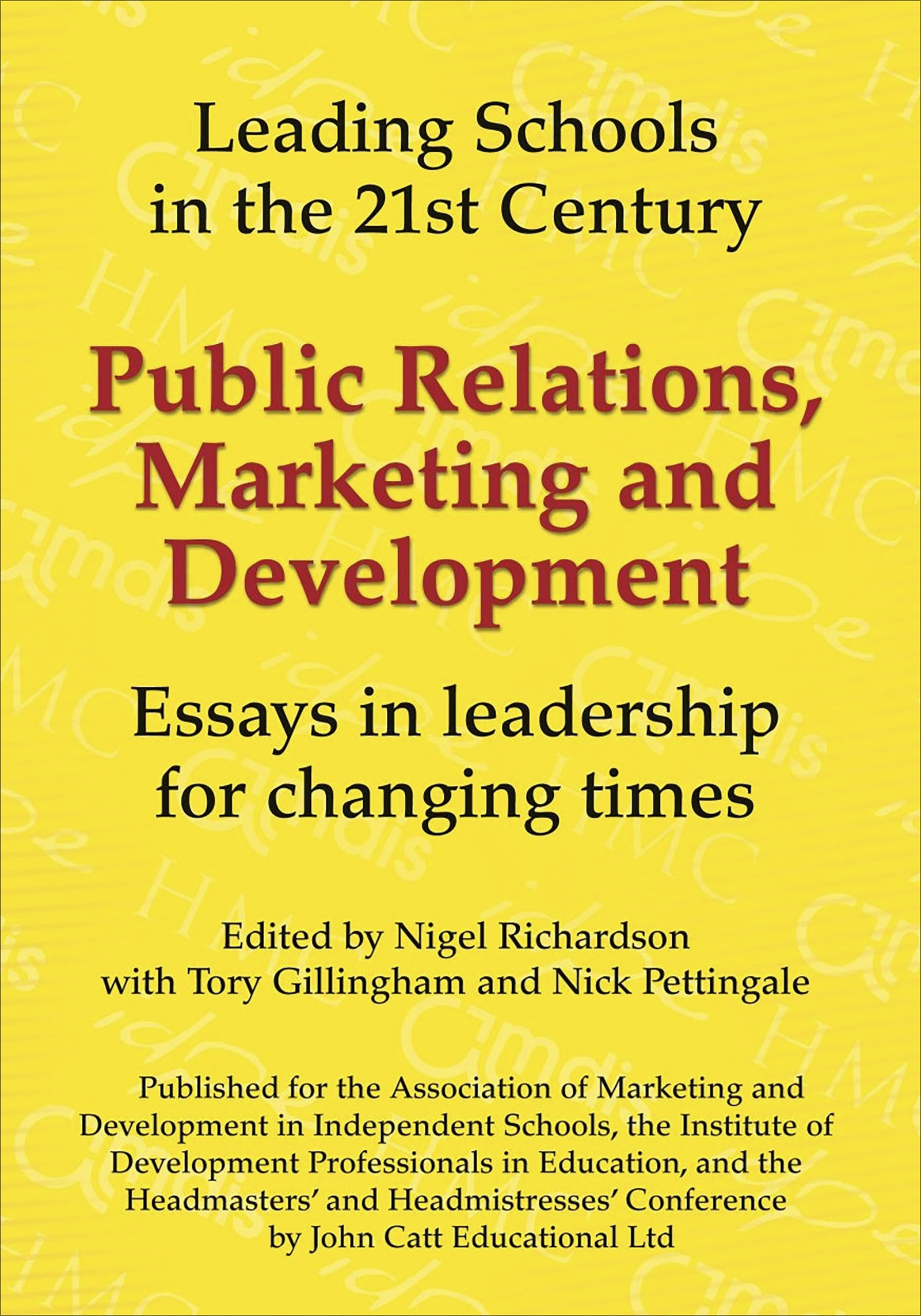 Cover image for Public Relations, Marketing and Development: Essays in Leadership in Challenging Times