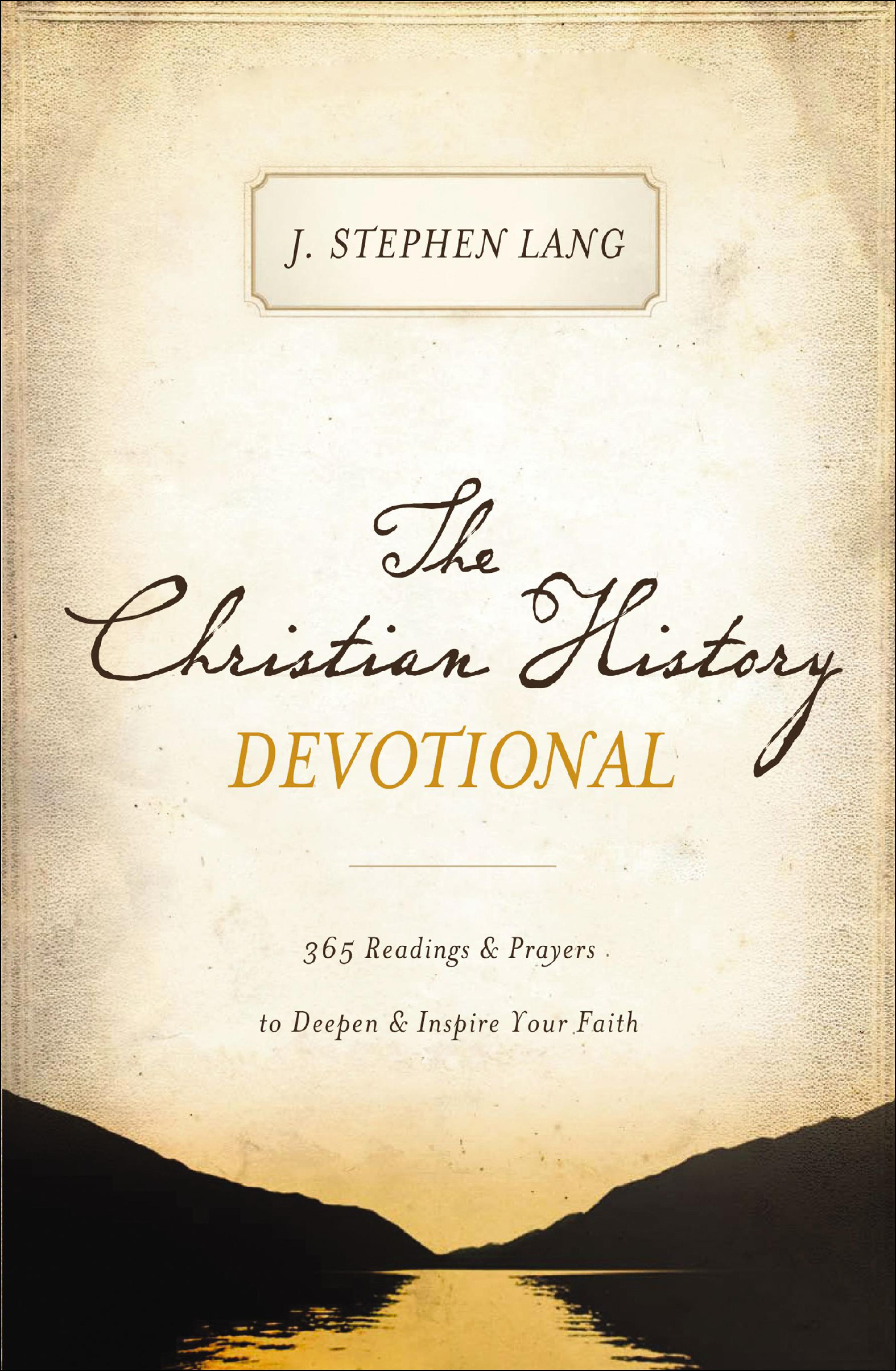Cover image for The Christian History Devotional