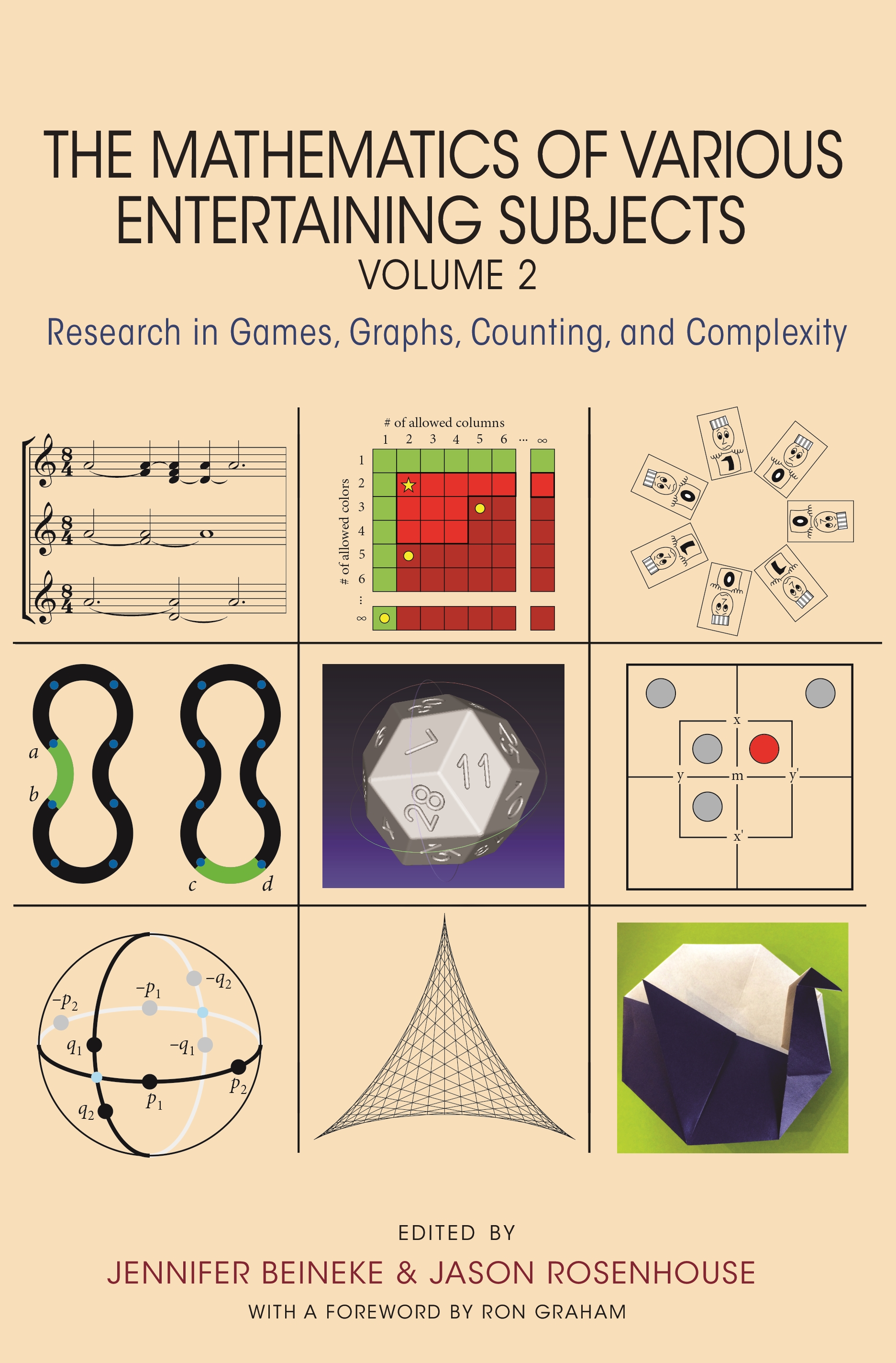 Cover image for The Mathematics of Various Entertaining Subjects