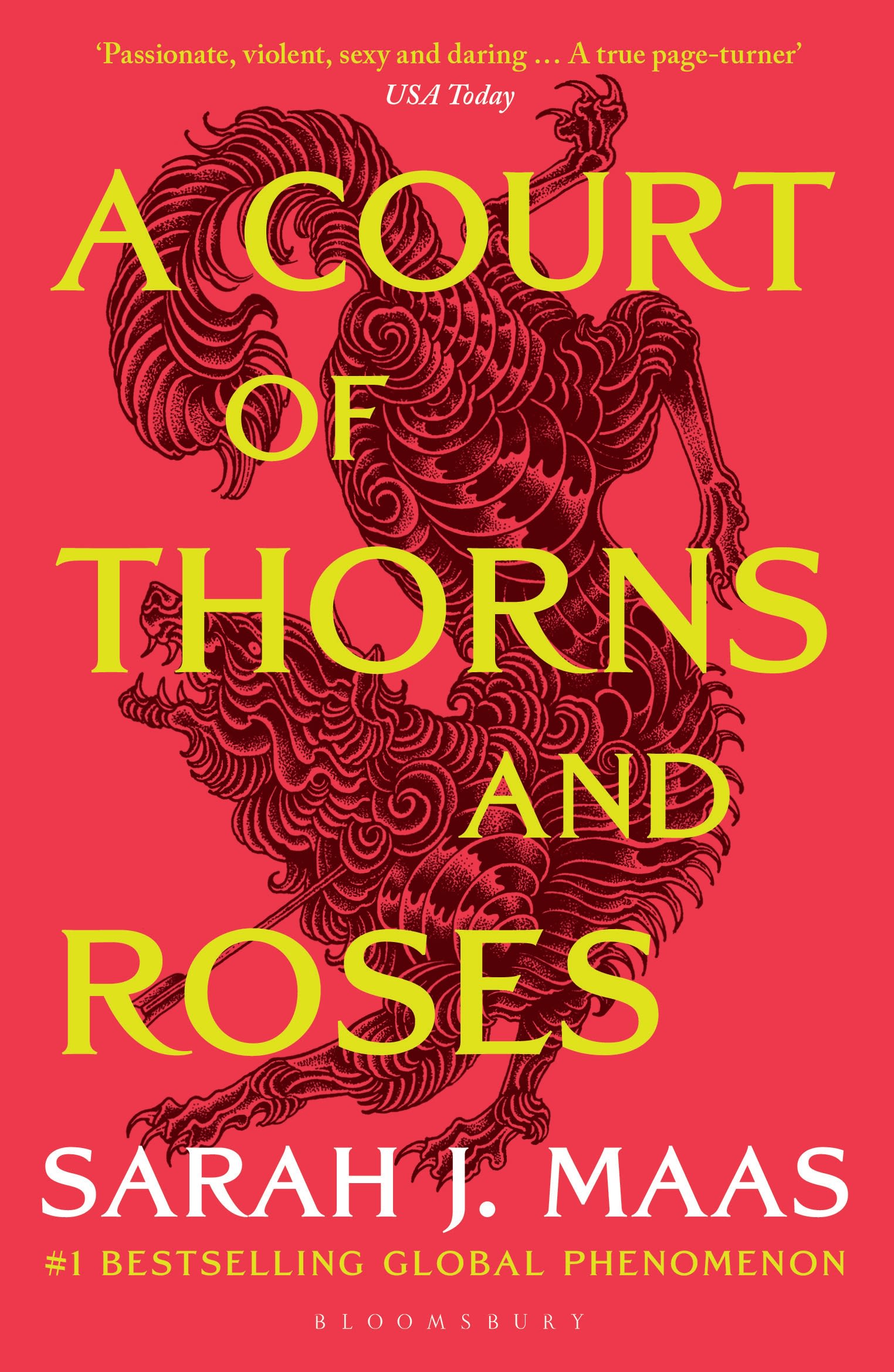 Cover image for A Court of Thorns and Roses