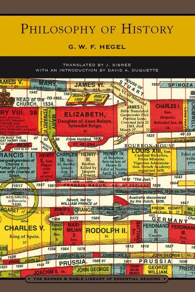 Cover image for Philosophy of History (Barnes & Noble Library of Essential Reading)