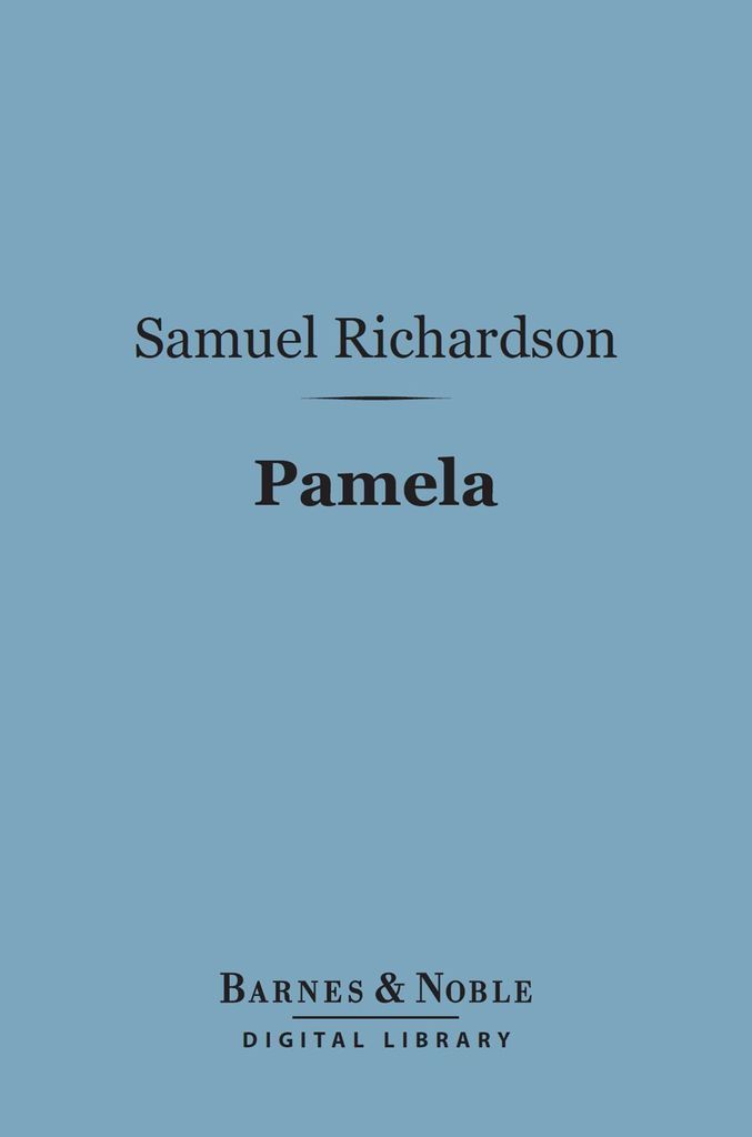Cover image for Pamela (Barnes & Noble Digital Library)