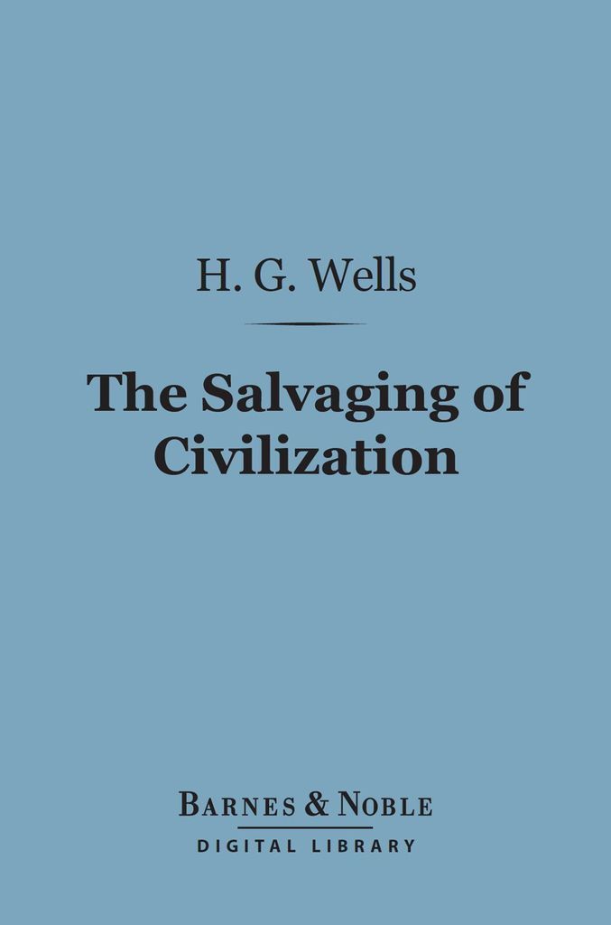 Cover image for The Salvaging of Civilization (Barnes & Noble Digital Library)