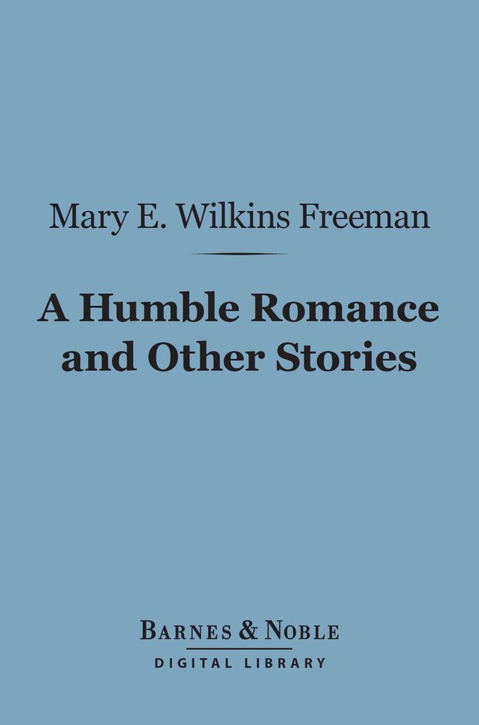 Cover image for A Humble Romance and Other Stories (Barnes & Noble Digital Library)