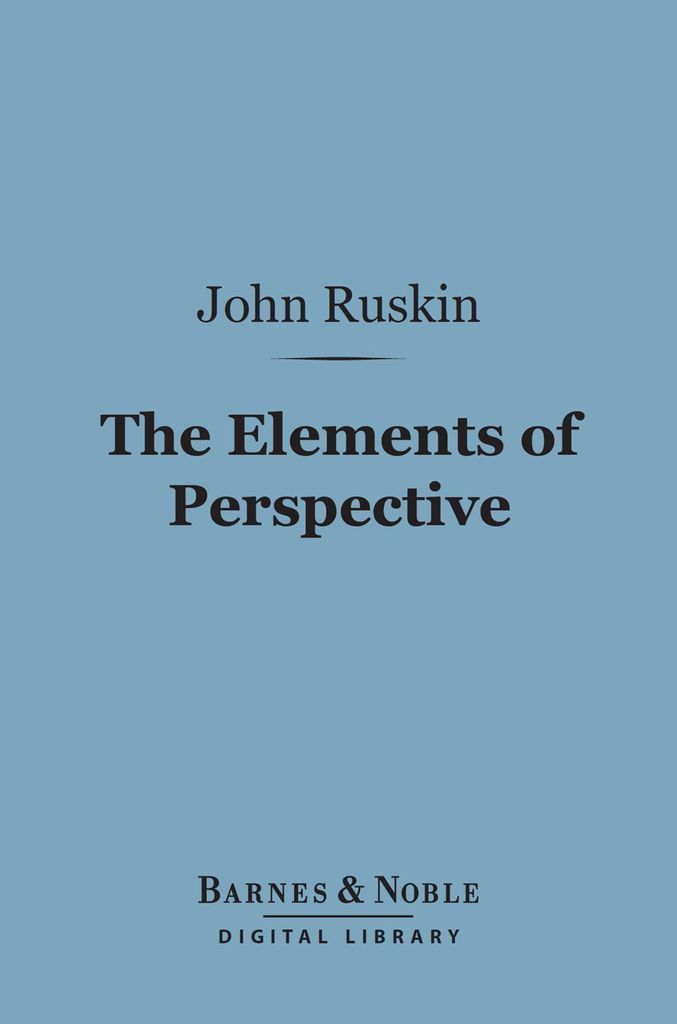 Cover image for The Elements of Perspective (Barnes & Noble Digital Library)
