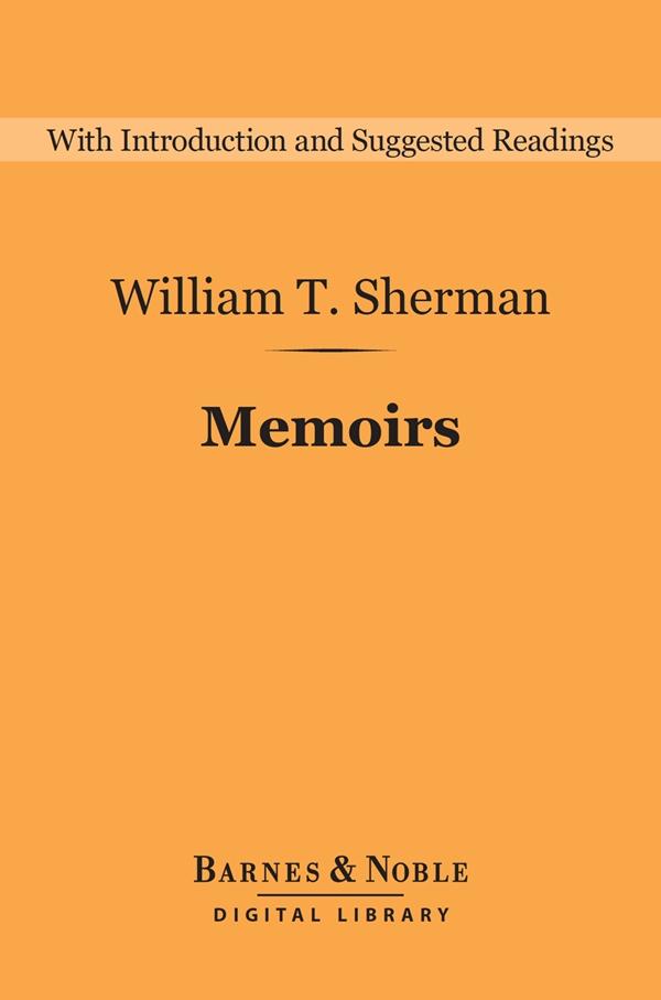 Cover image for Memoirs (Barnes & Noble Digital Library)