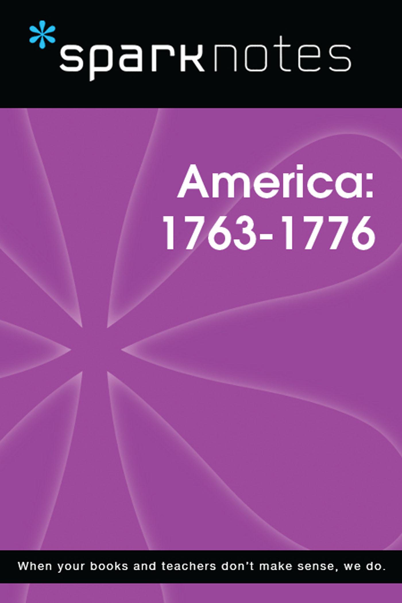 Cover image for Pre-Revolutionary America (1763-1776) (SparkNotes ...