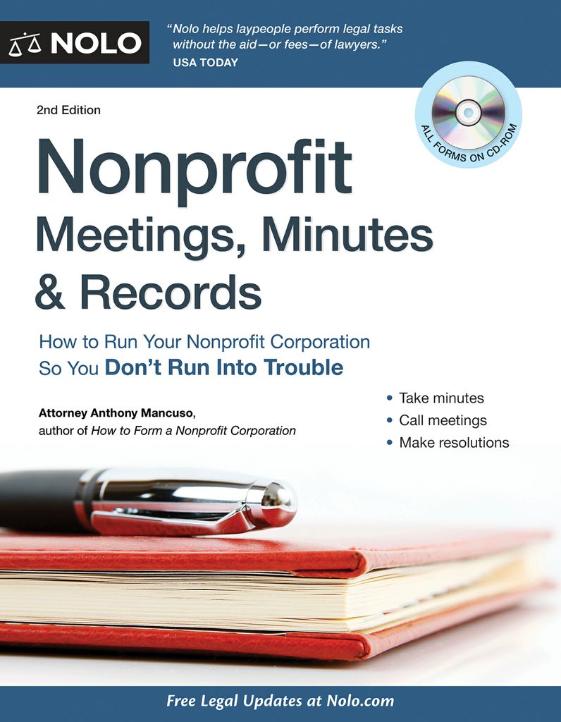 Nonprofit Meetings, Minutes & Records