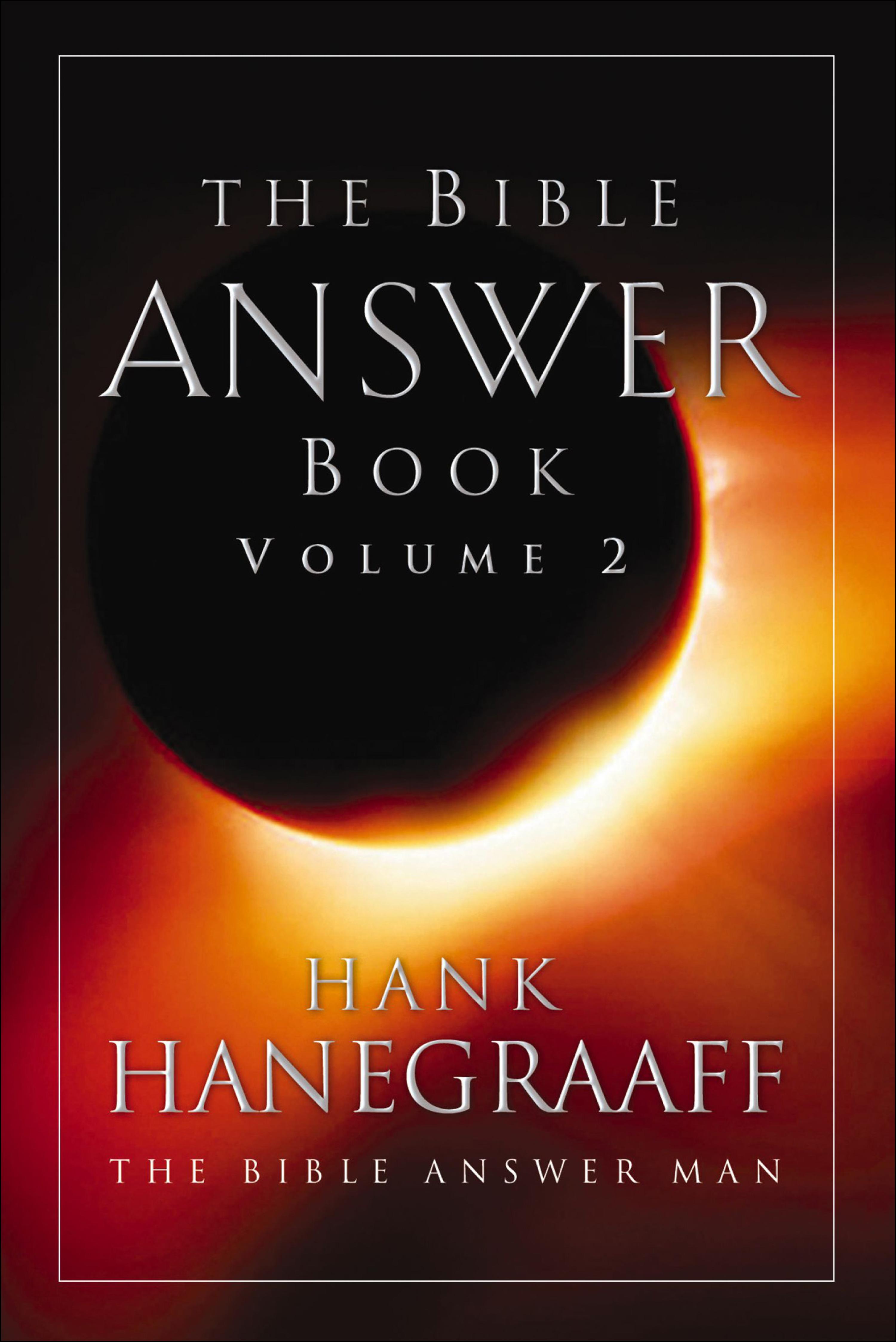 Cover image for The Bible Answer Book: Volume 2