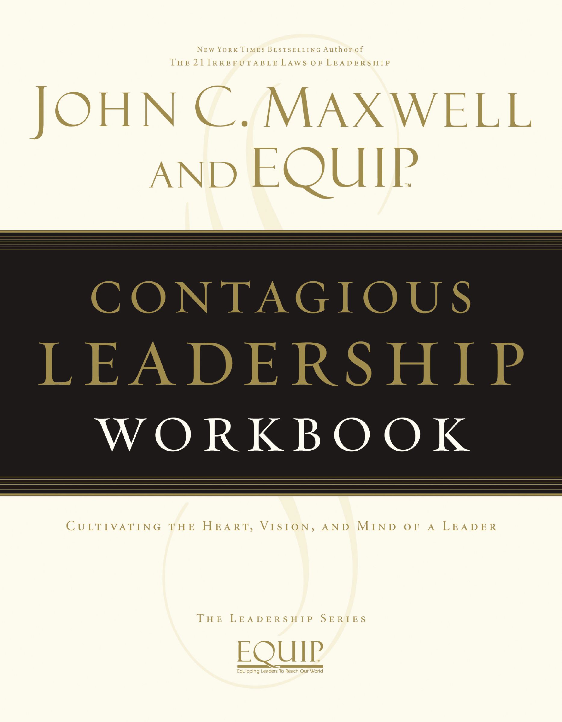 Cover image for Contagious Leadership Workbook