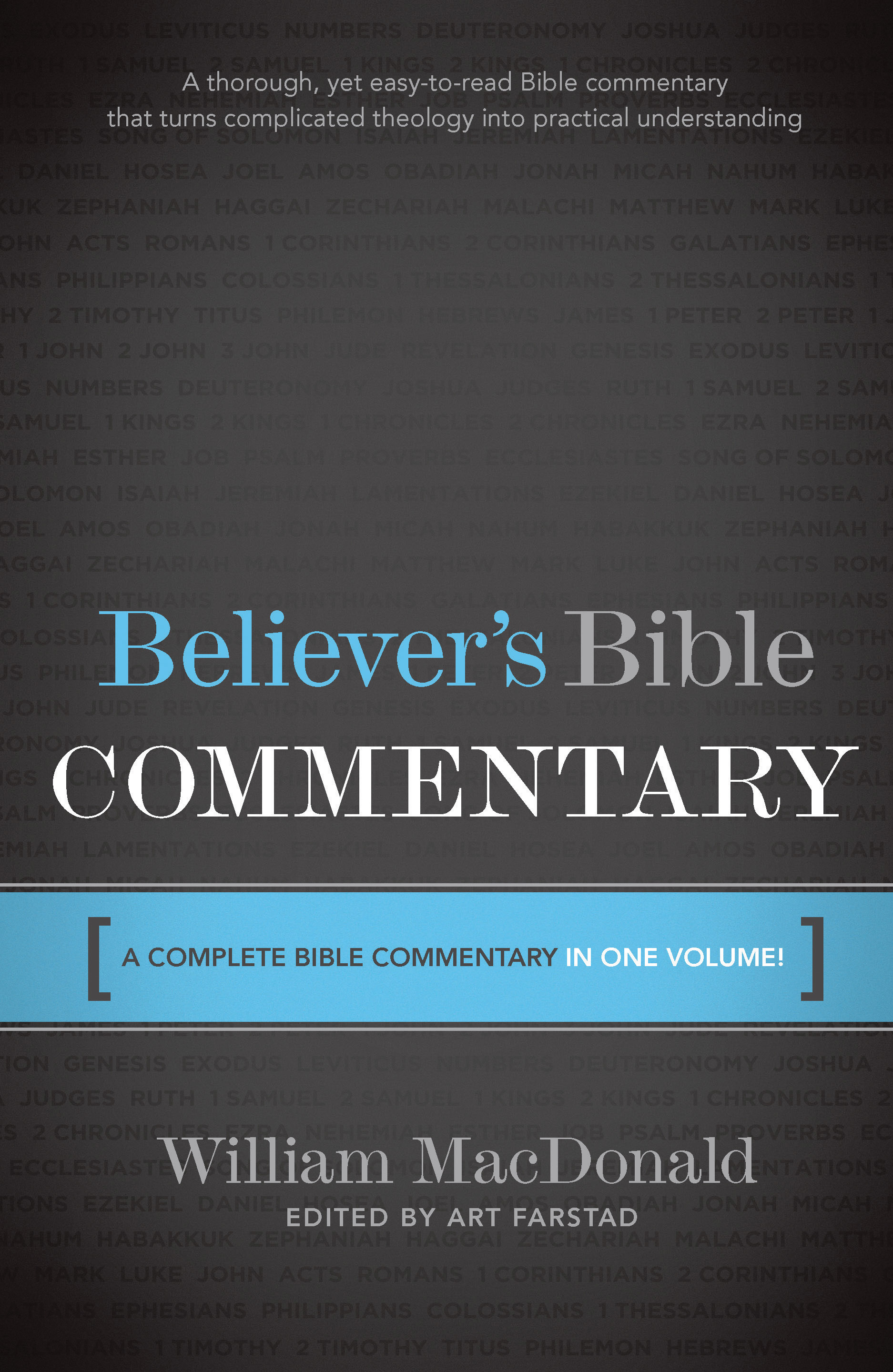 Cover image for Believer's Bible Commentary