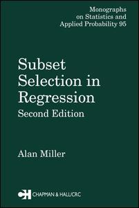 Cover image for Subset Selection in Regression