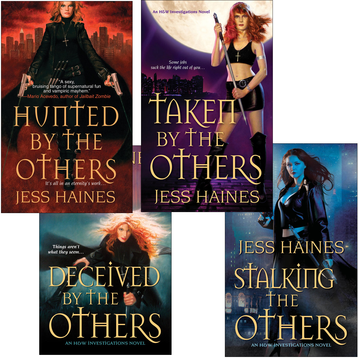 Cover image for Jess Haines Bundle: Hunted By The Others, Taken By The Others, Deceived By The Others, Stalking The Others