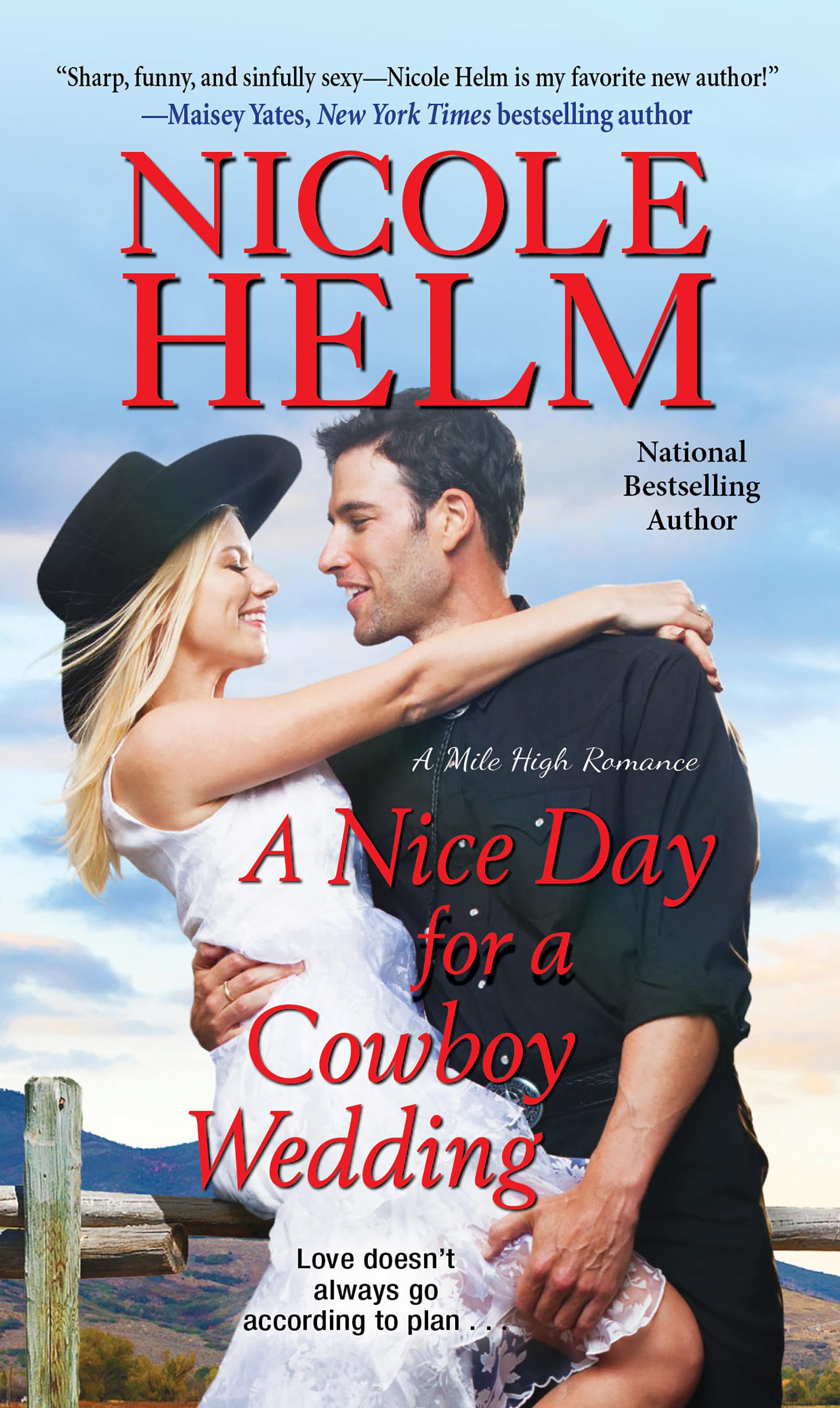 Cover image for A Nice Day for a Cowboy Wedding