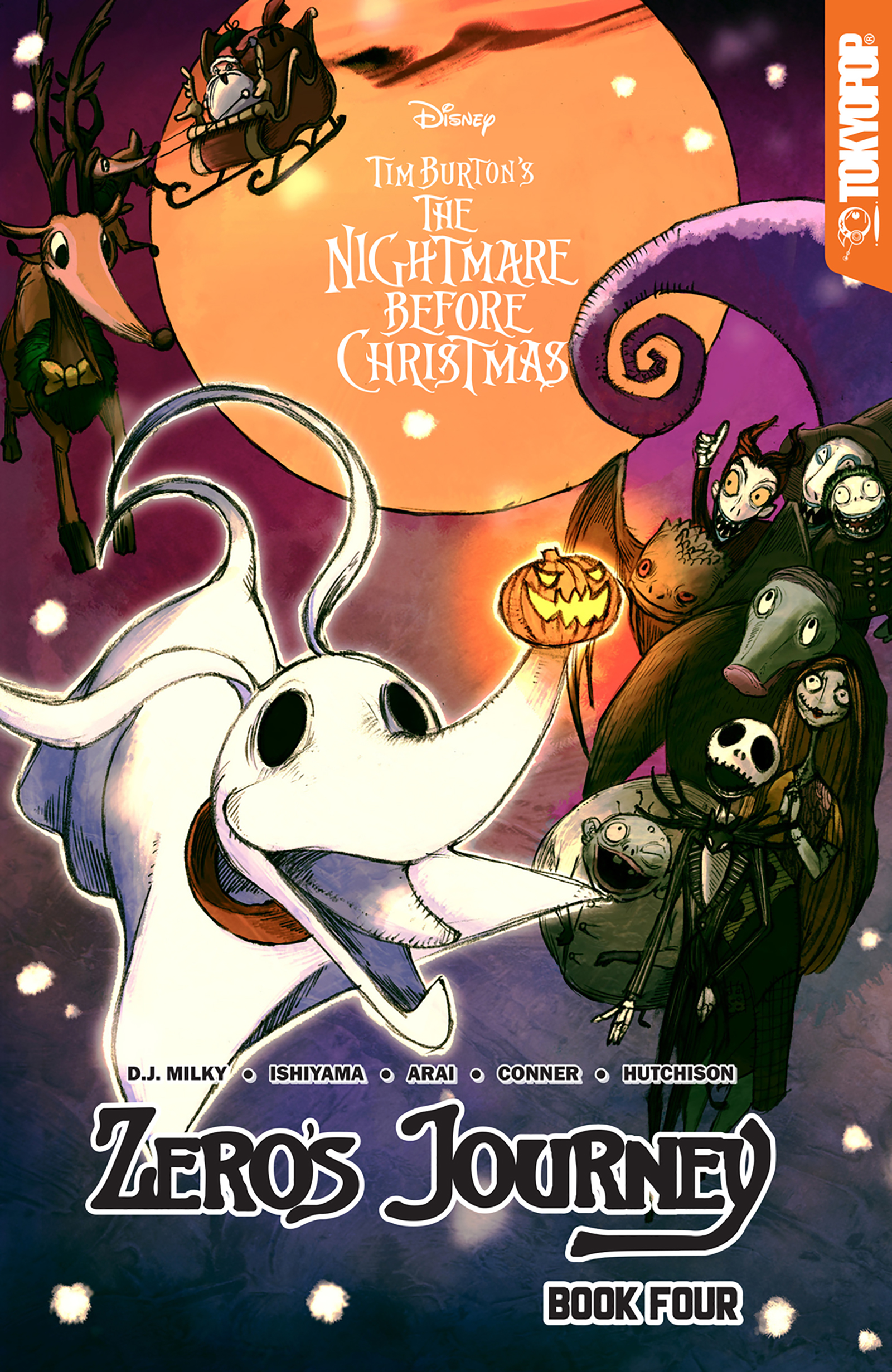 Disney Manga: Tim Burton's The Nightmare Before Christmas by Jun