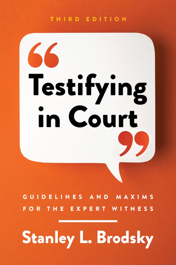 Cover image for Testifying in Court