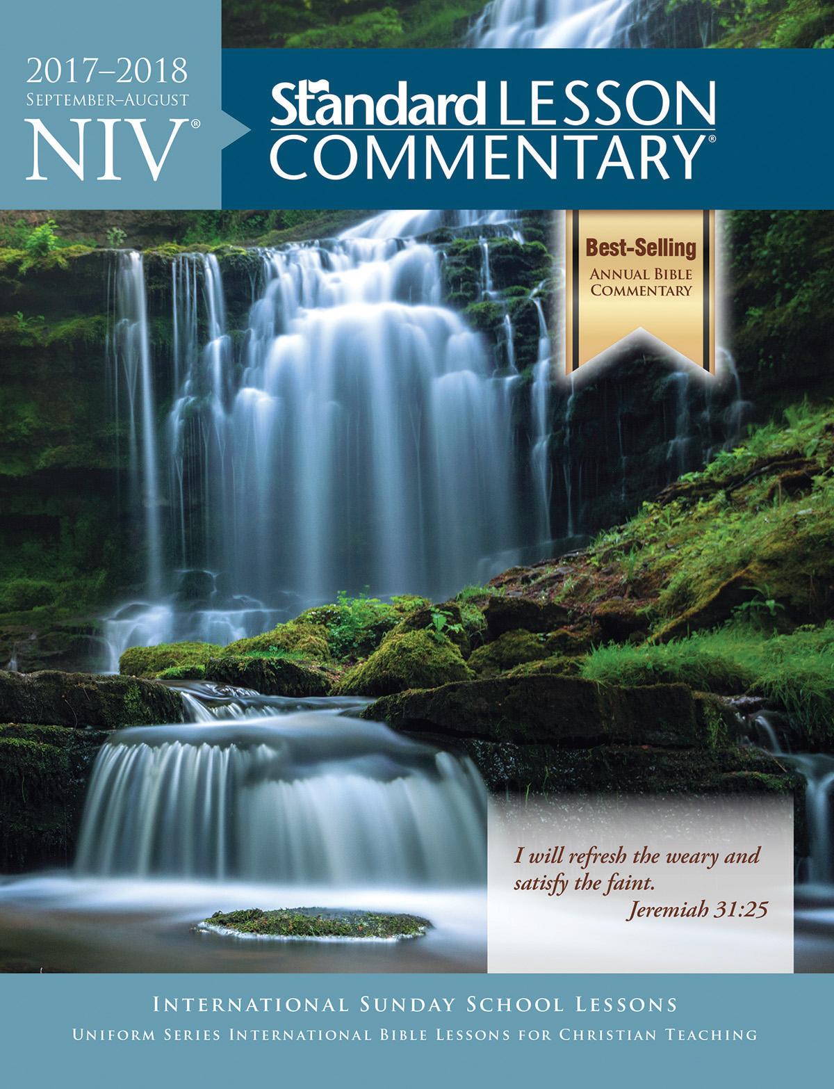 Cover image for NIV Standard Lesson Commentary 2017-2018