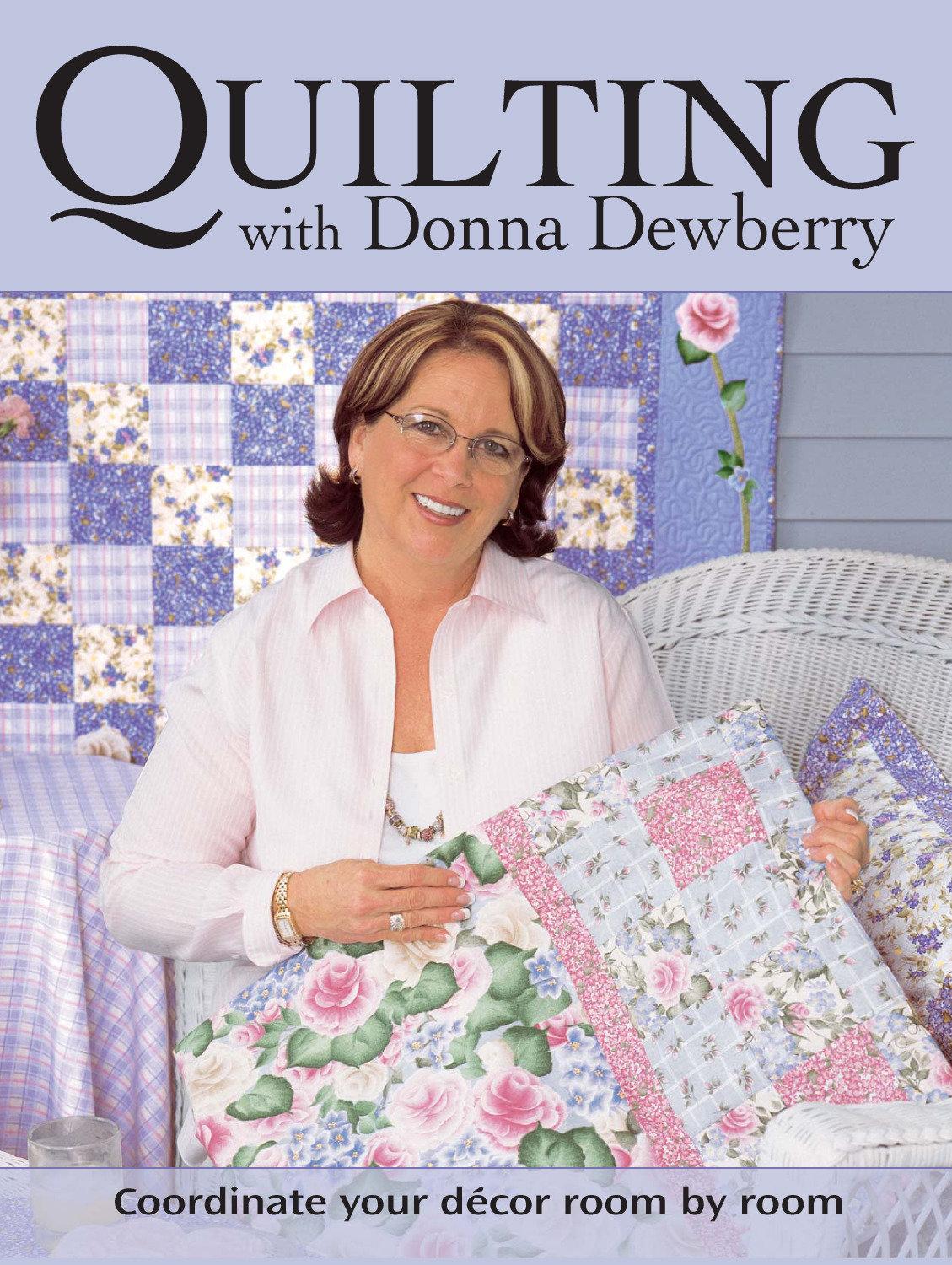 Cover image for Quilting With Donna Dewberry