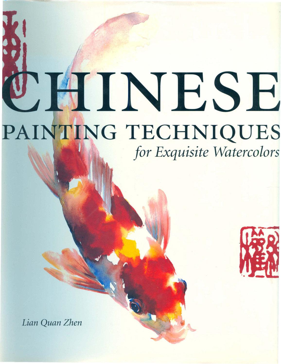 Cover image for Chinese Painting Techniques for Exquisite Watercolors