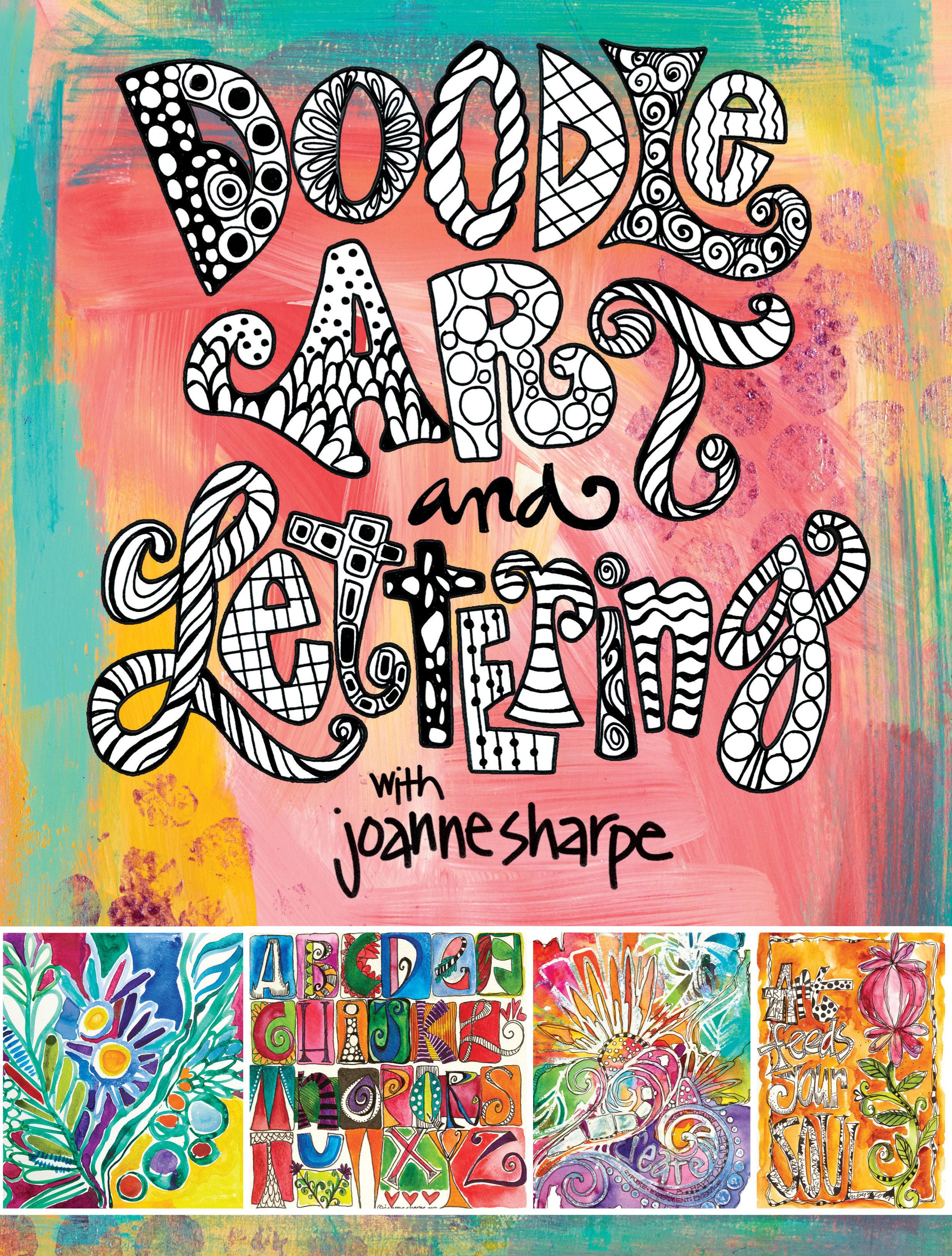Cover image for Doodle Art and Lettering with Joanne Sharpe