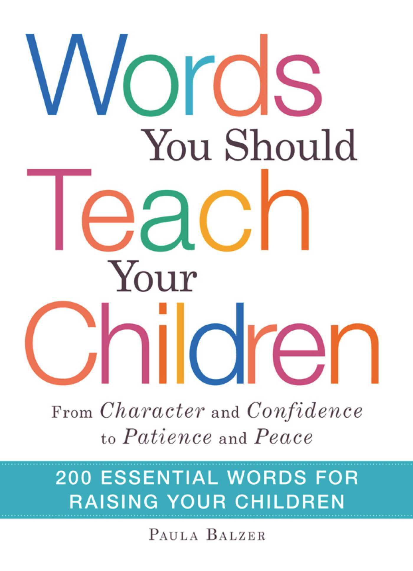 Cover image for Words You Should Teach Your Children