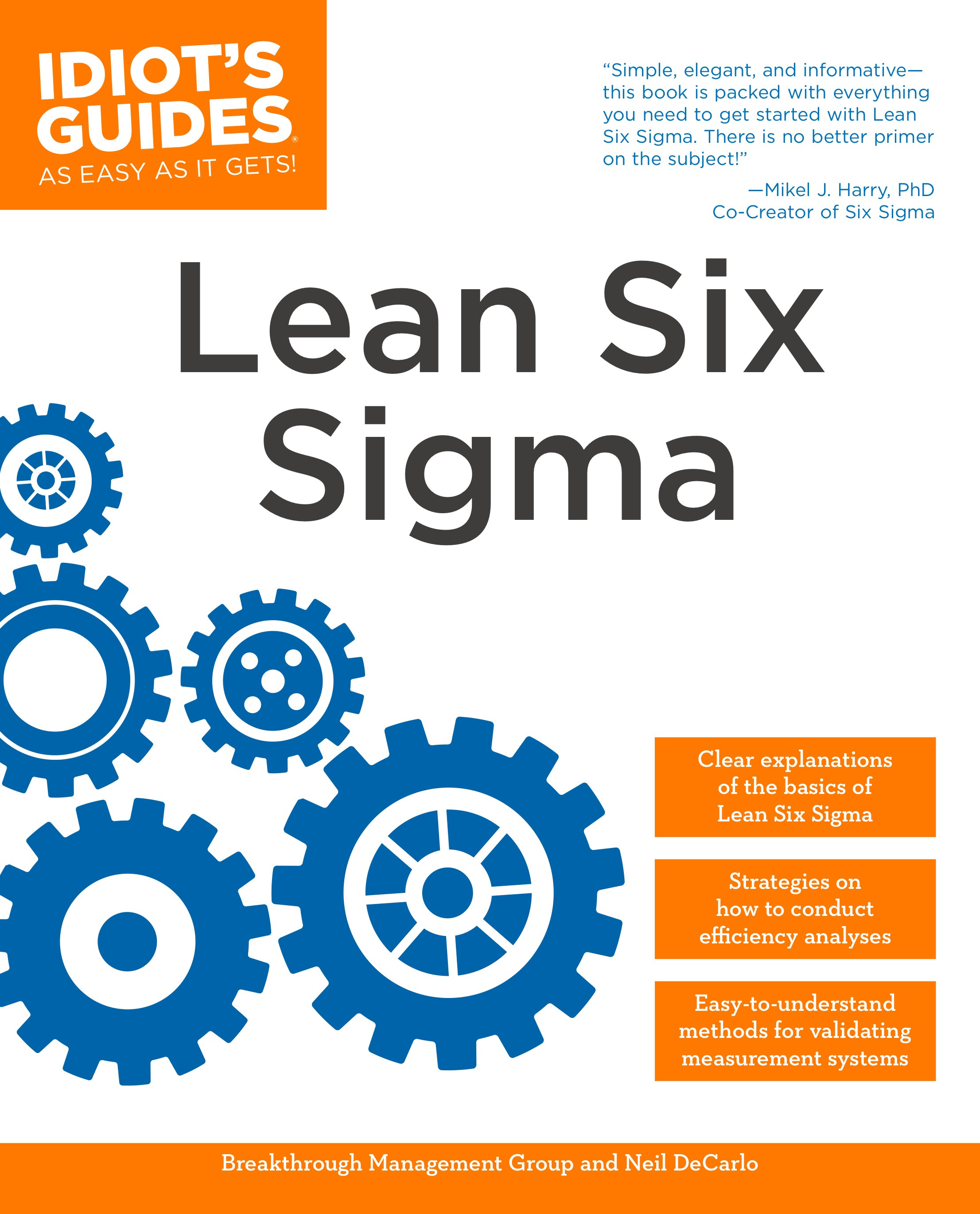 Cover image for The Complete Idiot's Guide to Lean Six Sigma