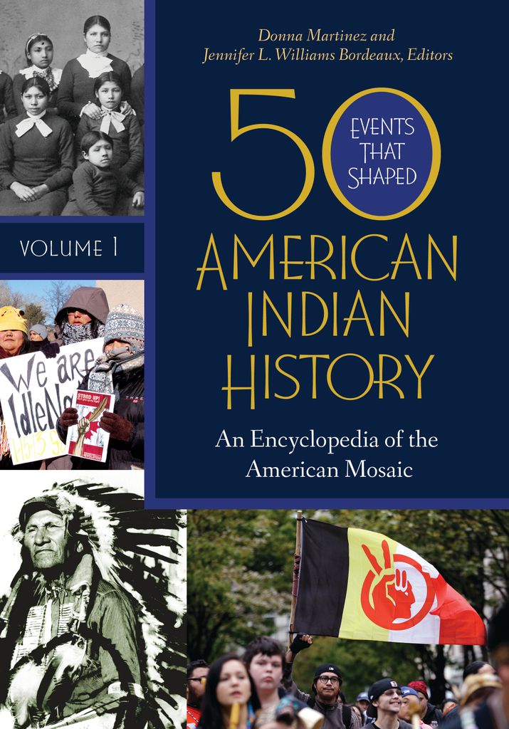 Cover image for 50 Events That Shaped American Indian History